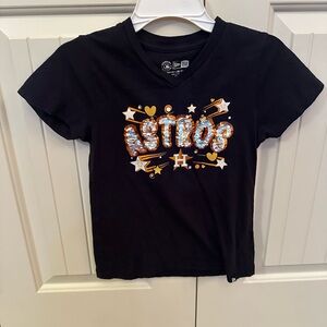 New Era Kids Astros Navy Tee